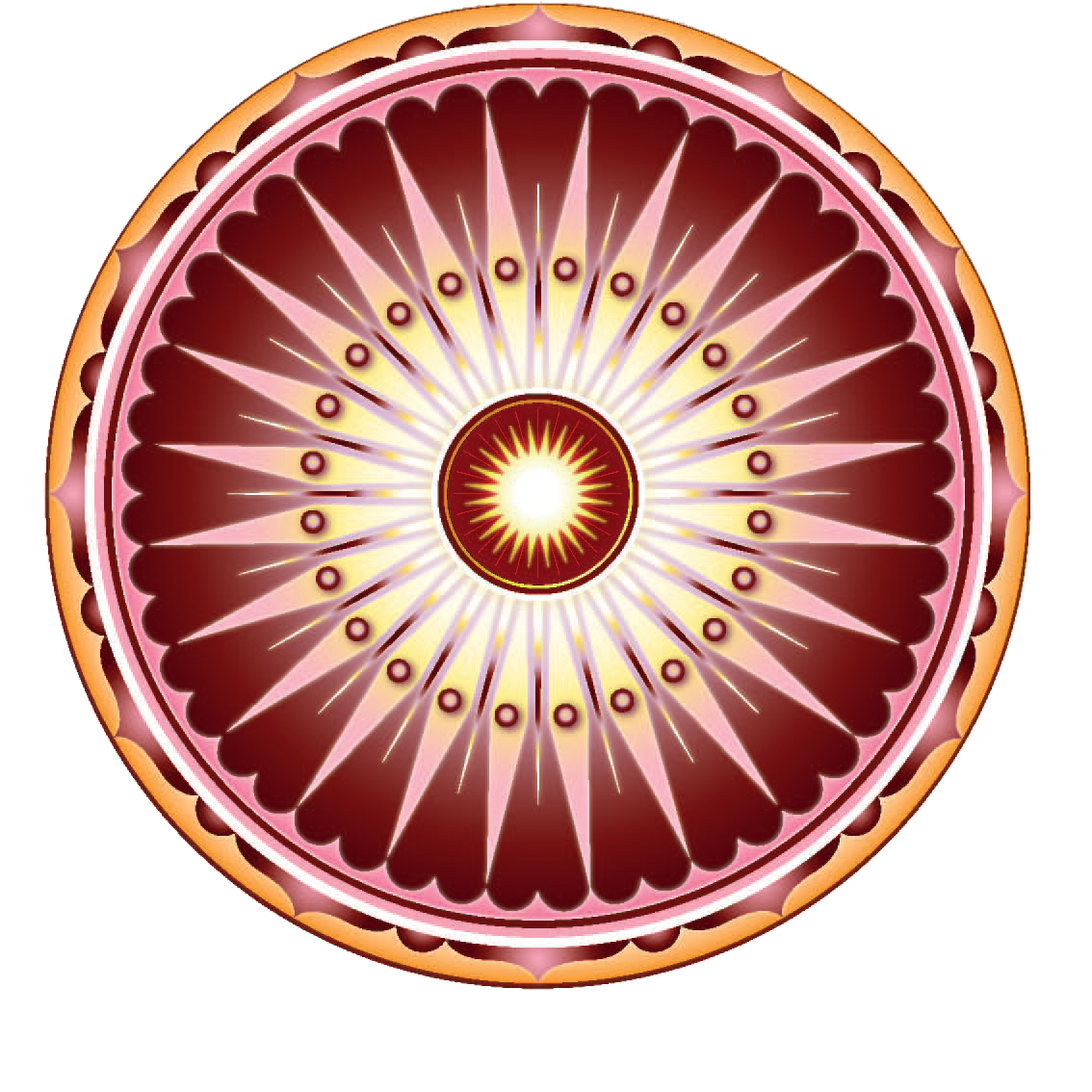 Roue du Dharma de Sri Tathata Roue du Dharma de Sri Tathata